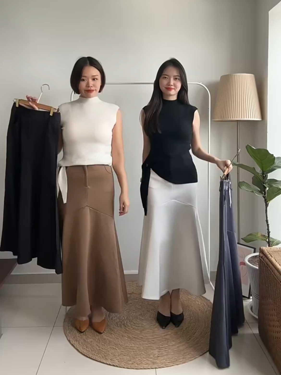 S1828 Long Mermaid Skirt - 4 Colors 