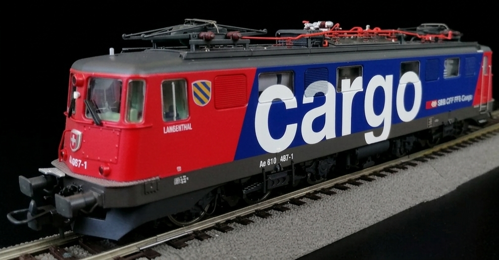ESU SBB Cargo Ae 610 487-1 "Langenthal" DCC digital Sound HO
