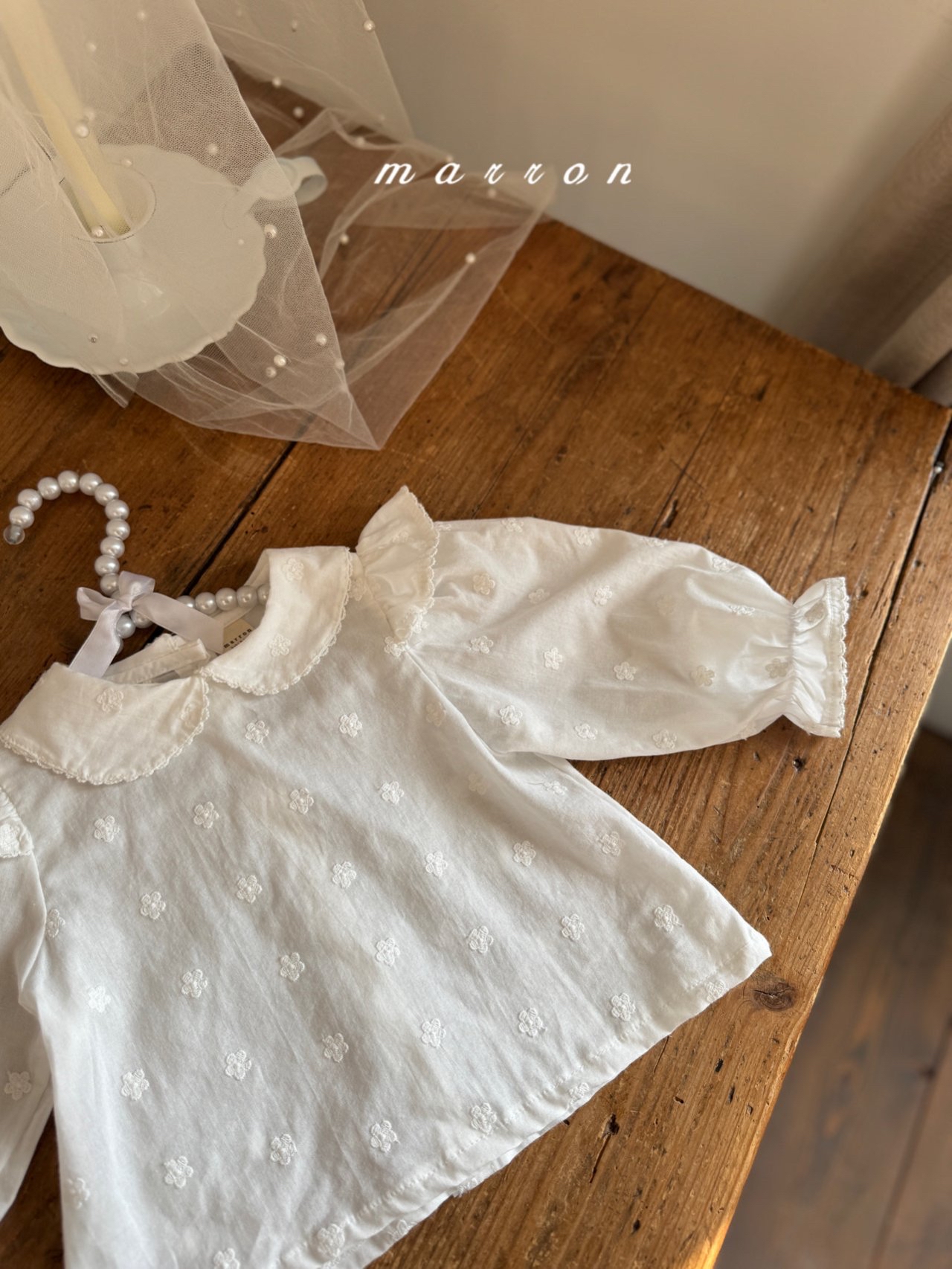 🇰🇷Marron blouse