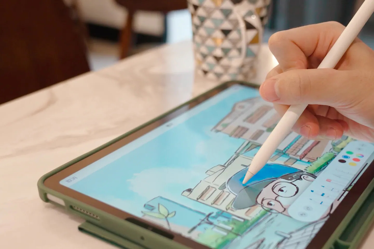 Simmpo iPad 舒視霧面｜抗藍光類紙膜