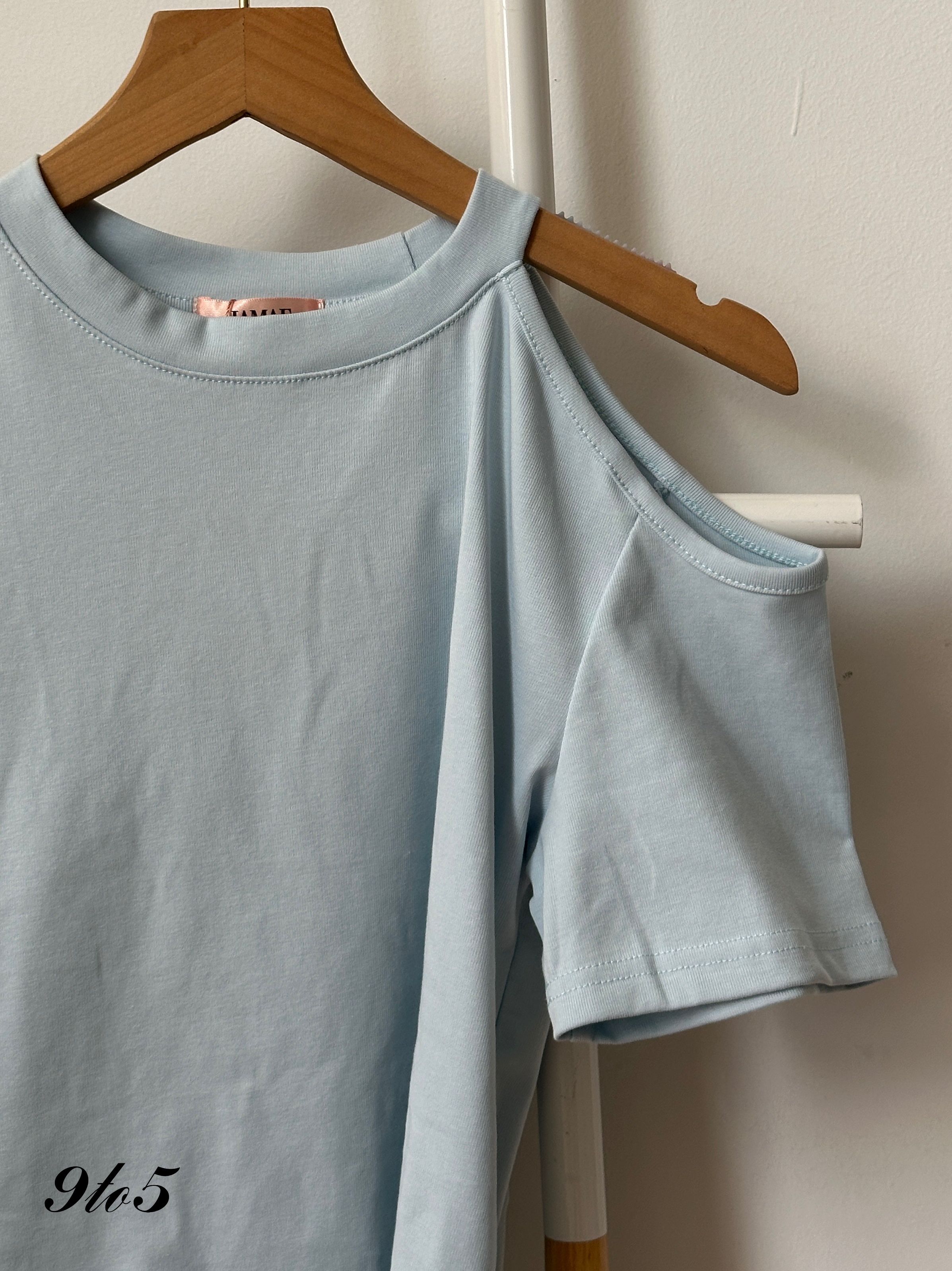 T4021 One-Shoulder Top - 4 Colors 