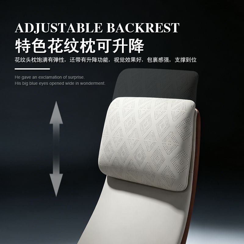 現代輕奢辦公皮椅 打孔刺繡座椅 可旋轉升降 商務舒適大班椅Executive chair 