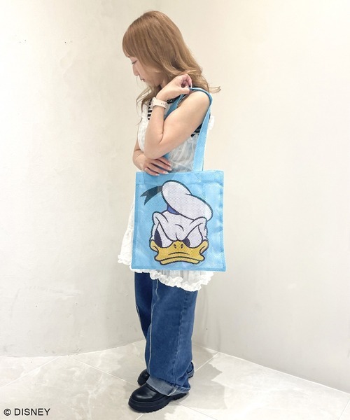 [現貨] [日本直送] DONALD DUCK | 網款單肩袋 {TF2407029}