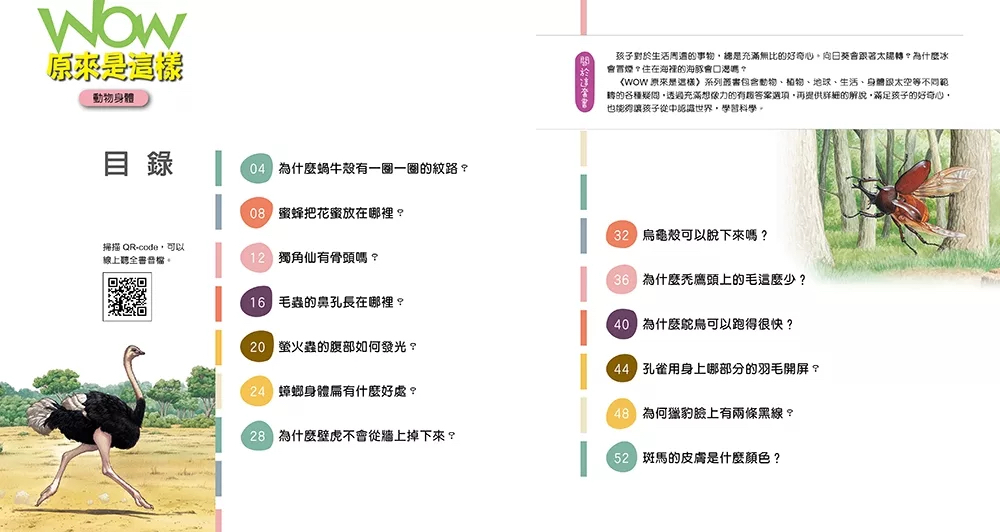 小牛頓 WOW原來是這樣：動物身體