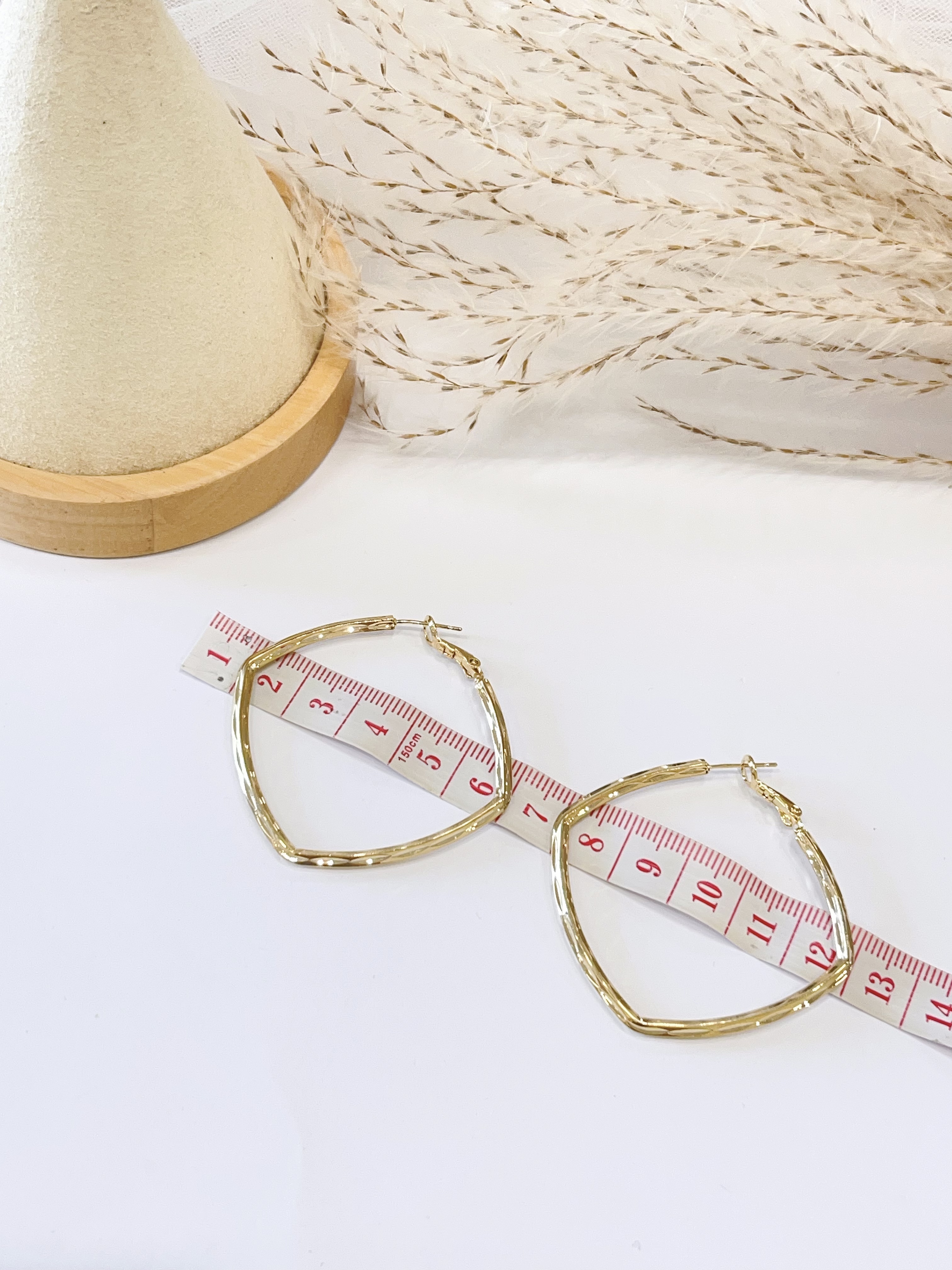 轻奢几何方形耳环