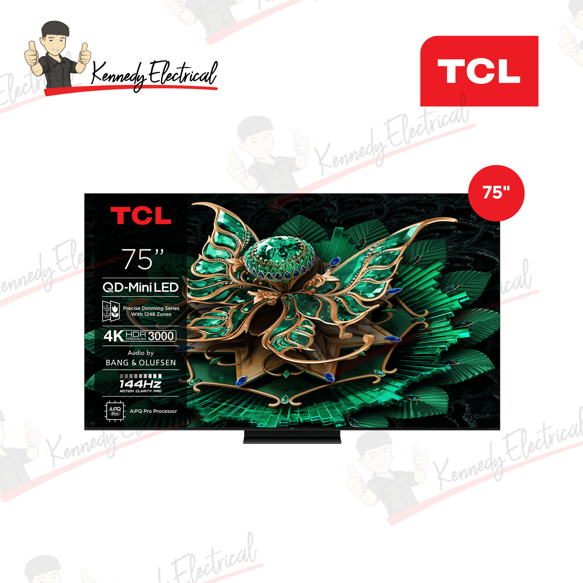 TCL 75" C7K Series Premium QD-Mini LED 4K Google TV (75C7K)