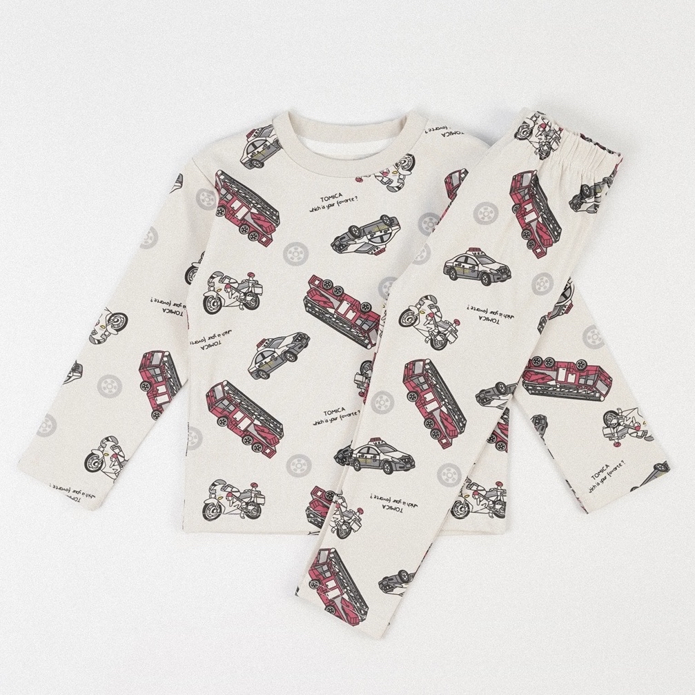 TOMICA 車車純棉家居服套裝