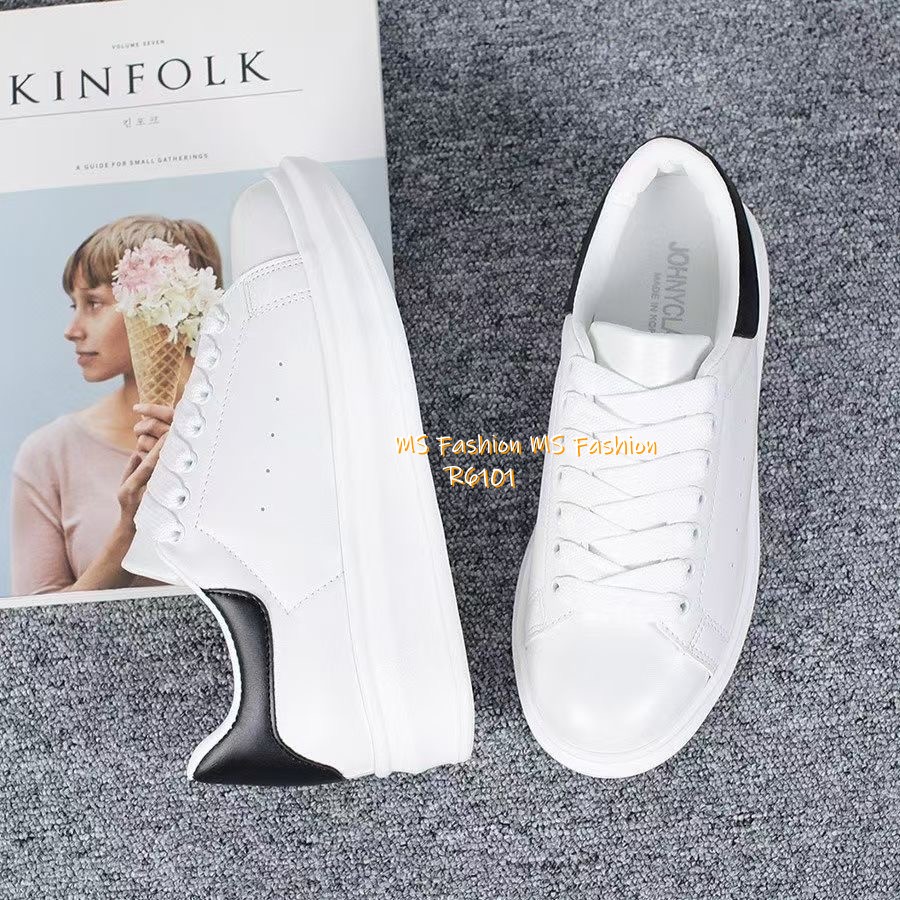 R6101 韓國🇰🇷黑白配厚底sneakers