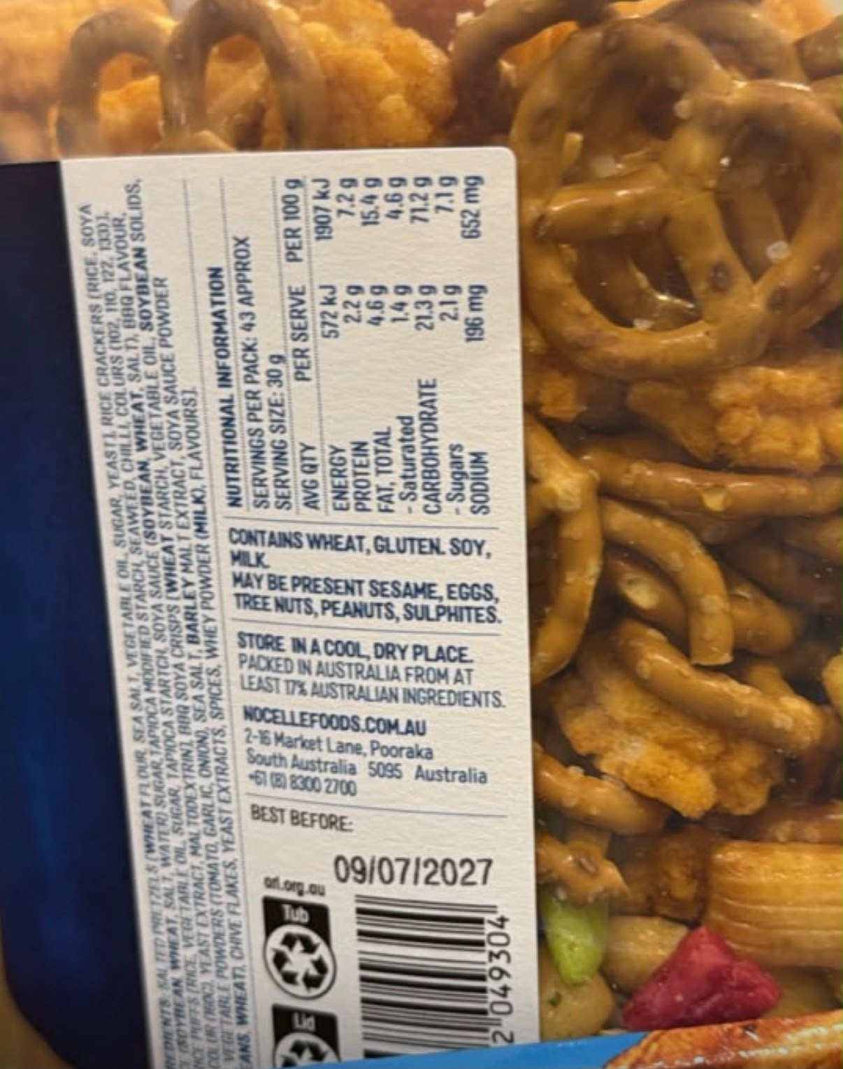 澳洲Costco 直送 │ Nature's Delight Happy Snackers Mix 1.3KG