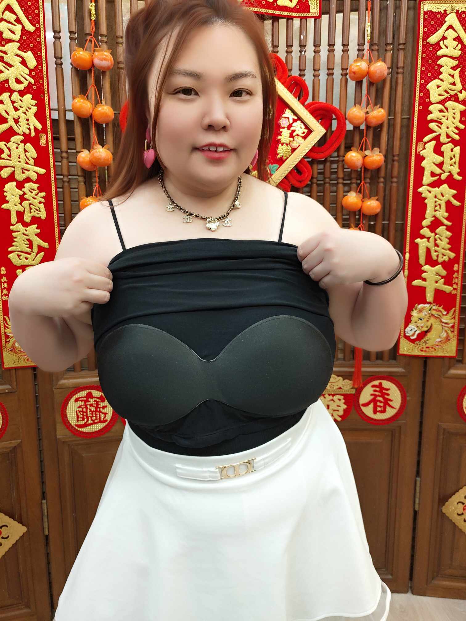 NJA15 NY#1806 平口吊带背心