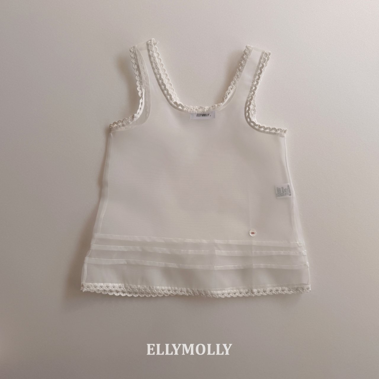 Ellymolly | Vest OPS (Ivory size9(110-115)