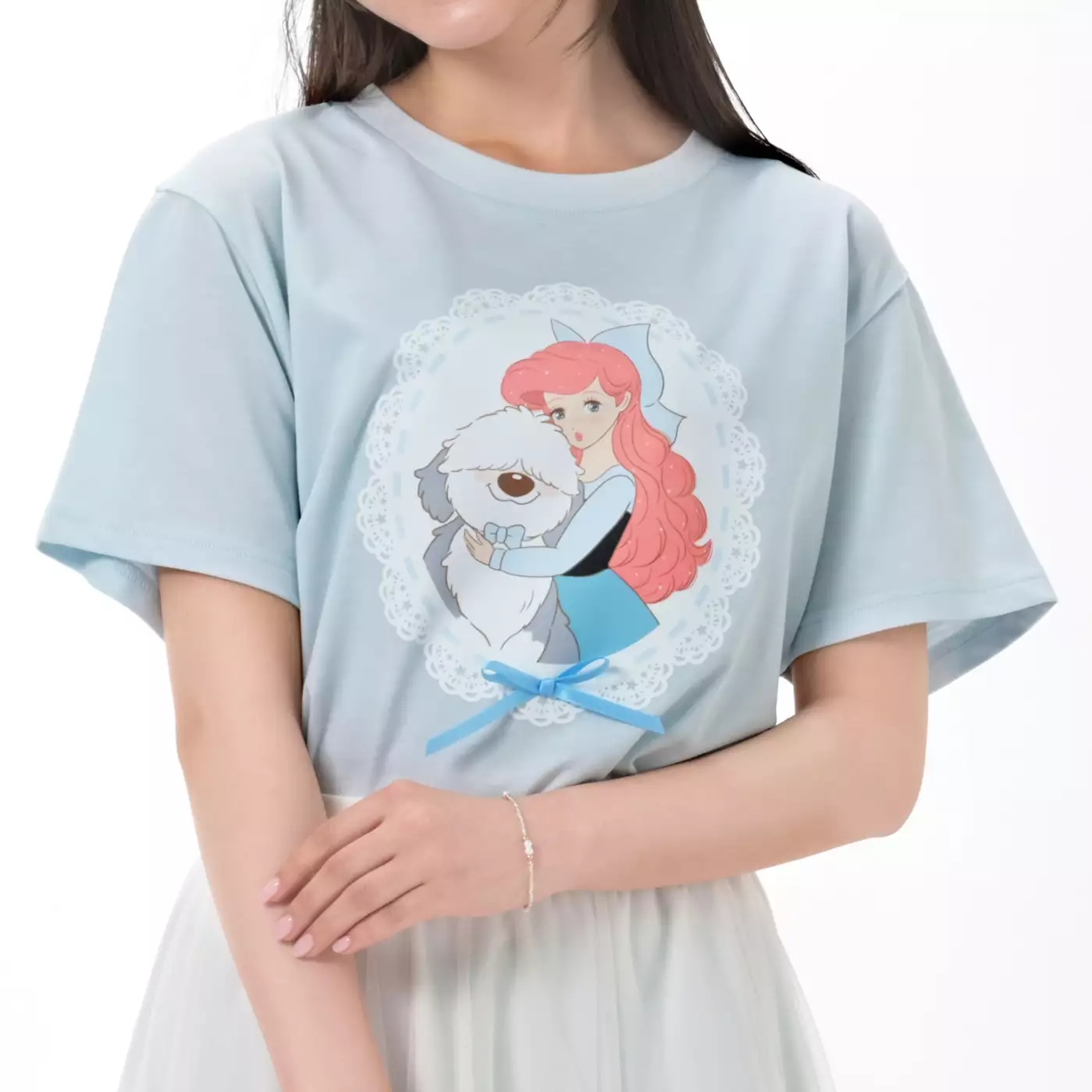  🌸 【預訂】Ariel & Max T-Shirt - The Little Mermaid.Illustrated by mikko