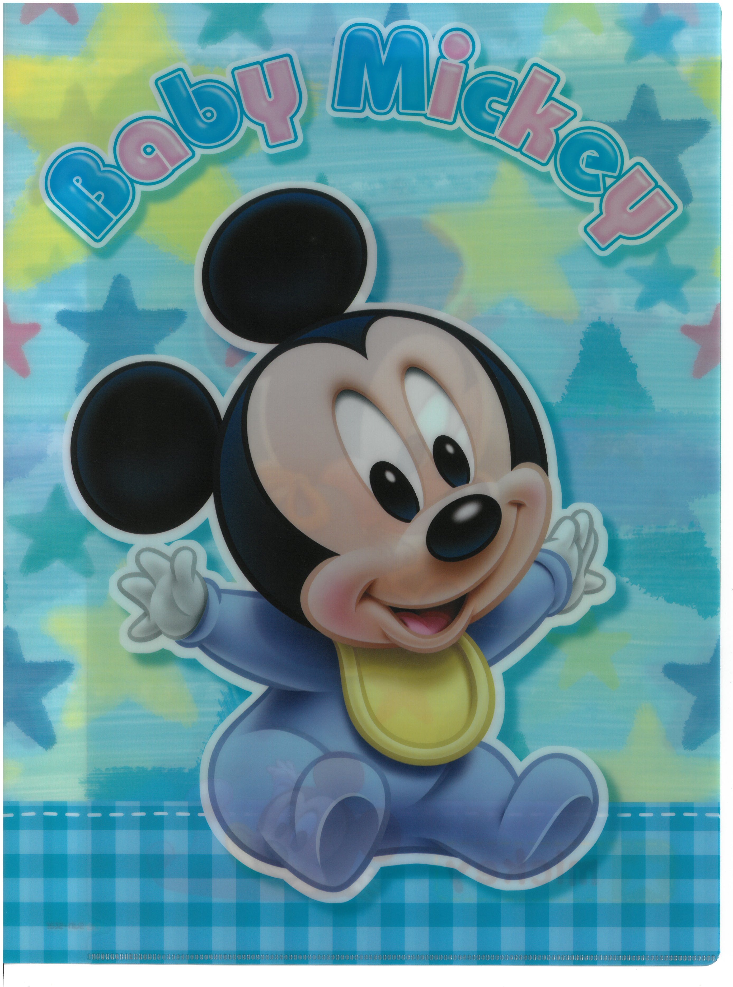 Baby Mickey Mouse A4 雙開文件夾 (2129-795)