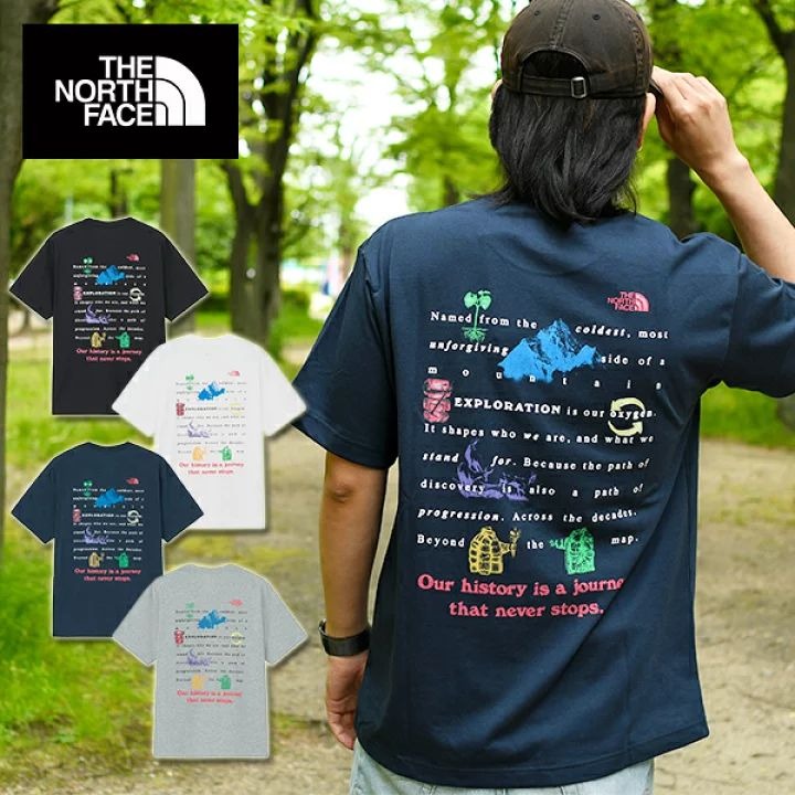 日本🇯🇵TNF💖 短袖旅行歷史短袖Tee✨