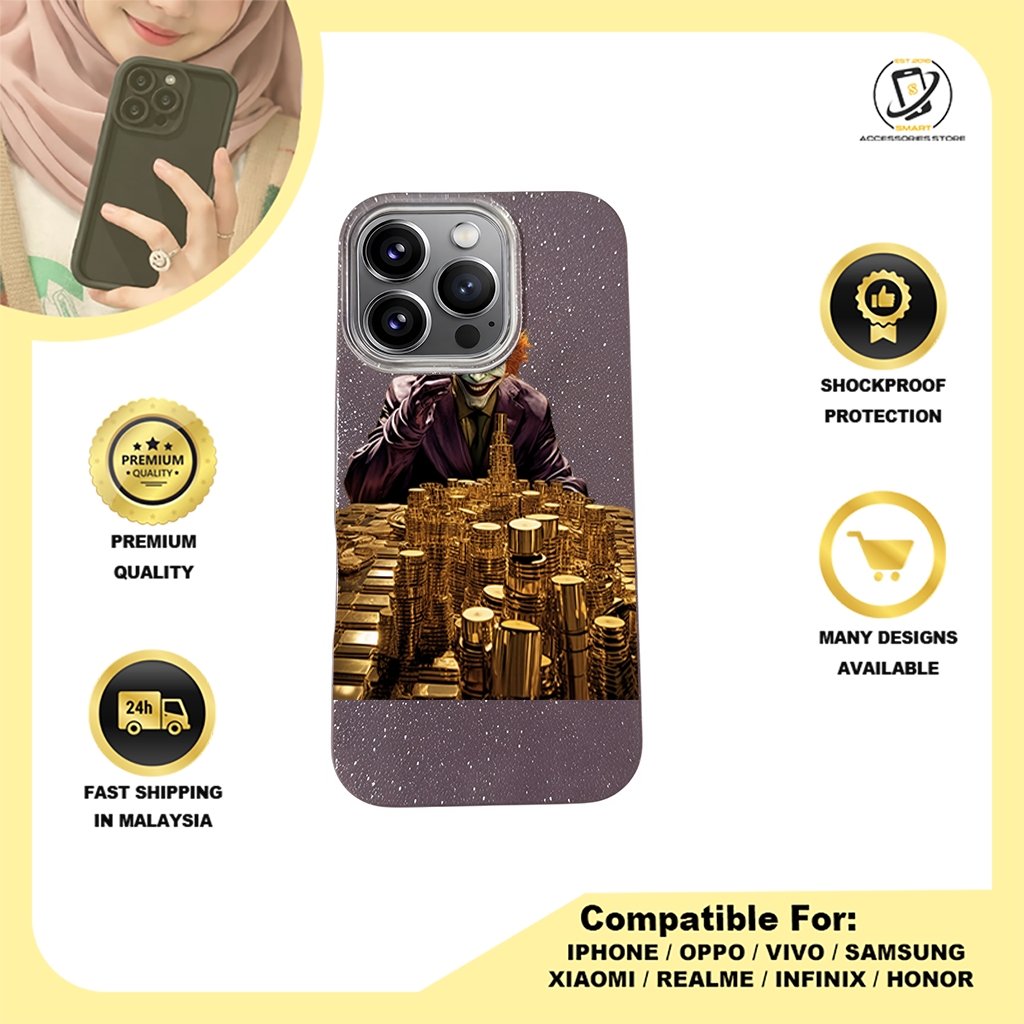 BLING CASE PHONE FOR IPHONE - DESIGN JOKER B