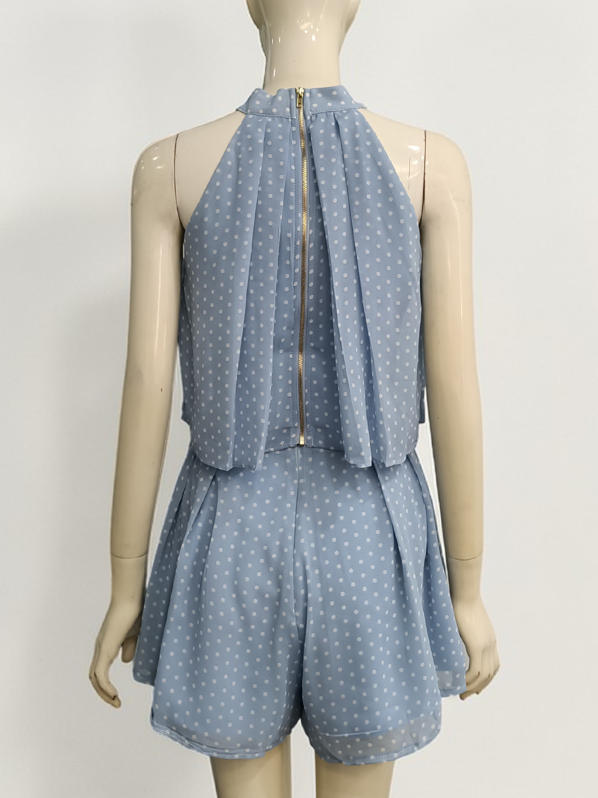 Aurielle Ruffle Halter Set M159