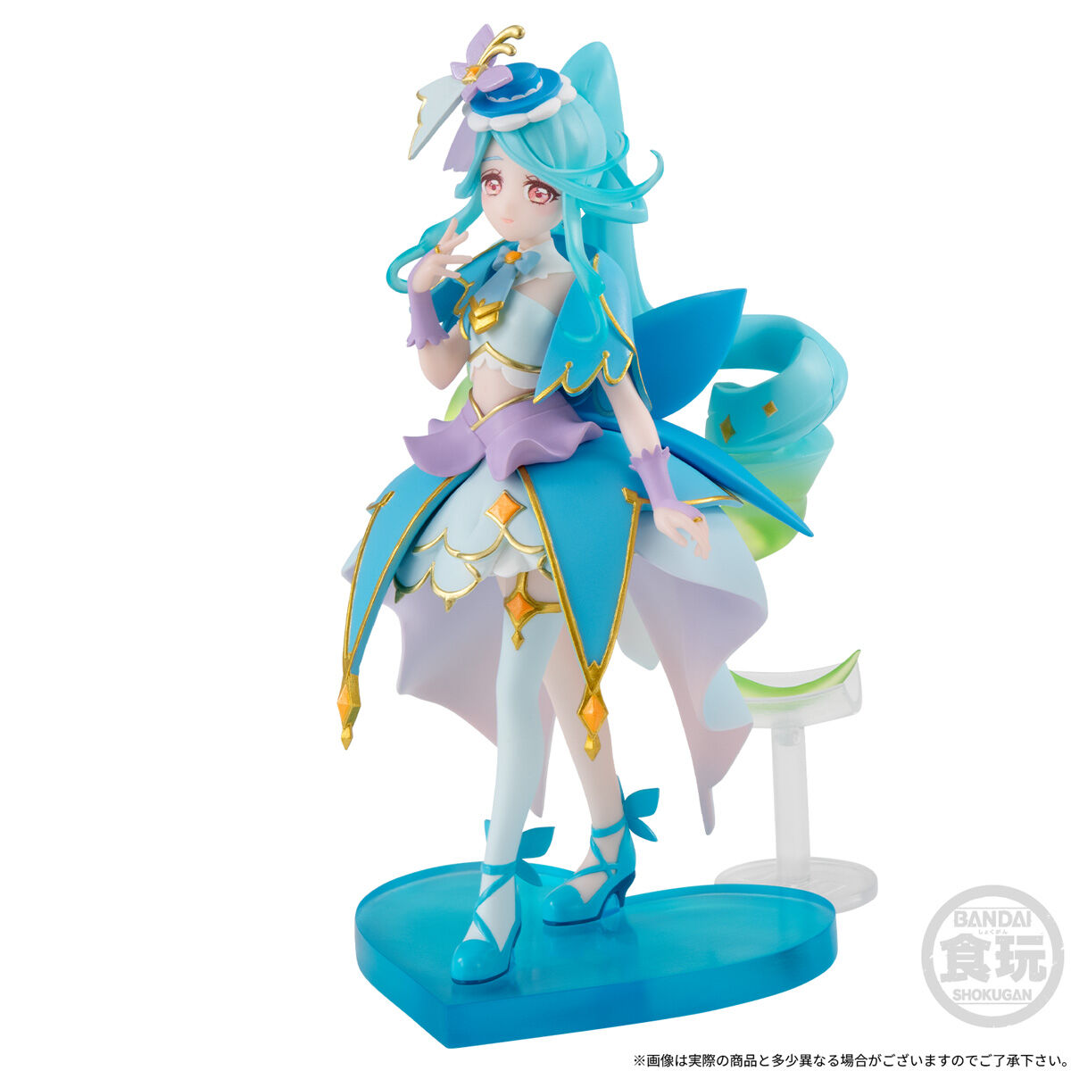 (預訂訂金 $100) (總價 $366) (魂限) Bandai Pretty Cure Star Gallery 名偵探光之美少女 豪華版造型公仔套裝 Premium Set 2 食玩 (行版)