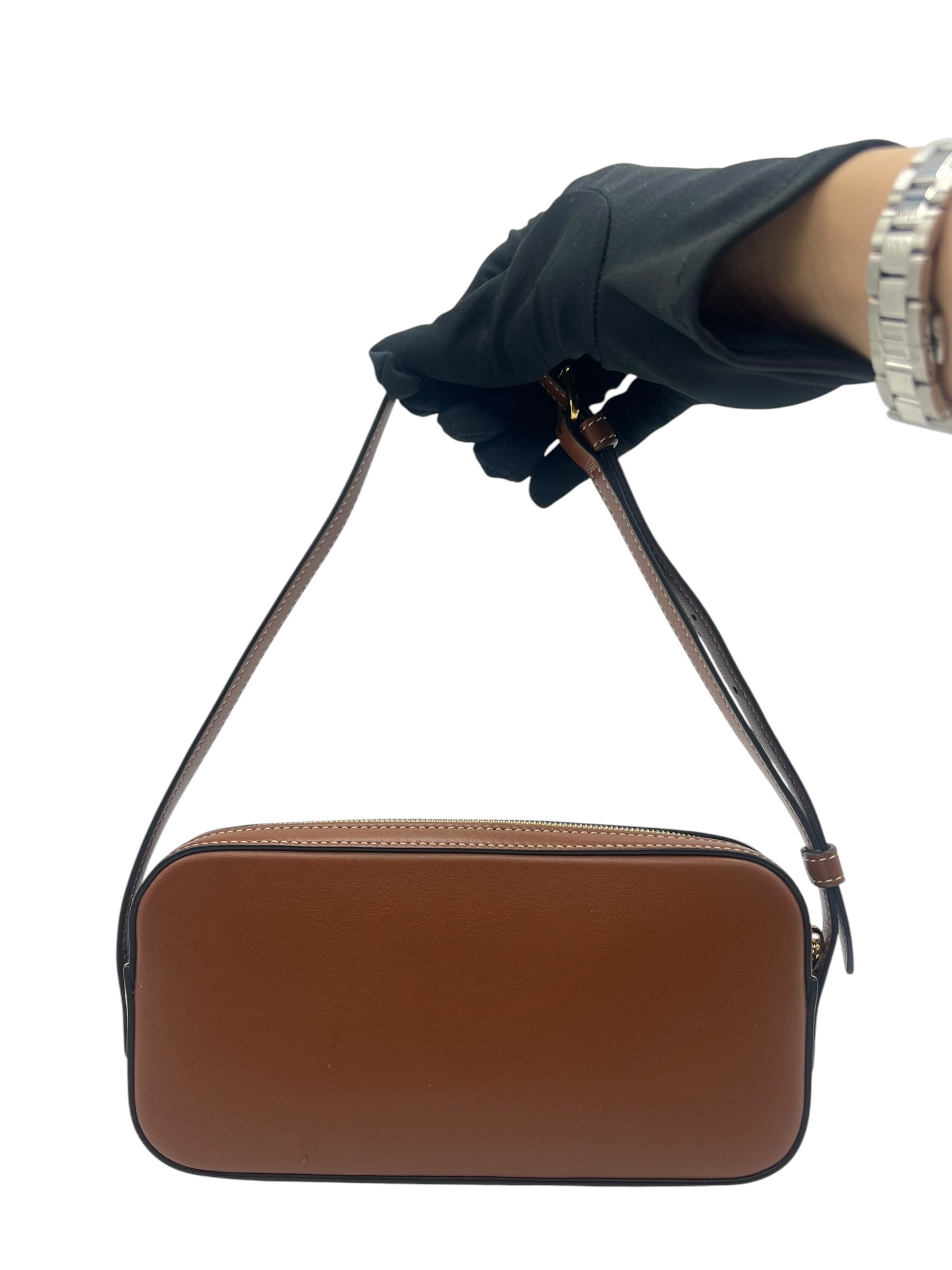 Pre-Owned CELINE Mini Triomphe Leather Shoulder Bag / Product Code: 26060605