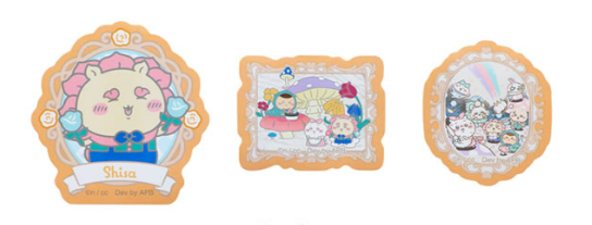 🌸 【預訂】貼紙 - Chiikawa 愛麗絲系列 21/8新品