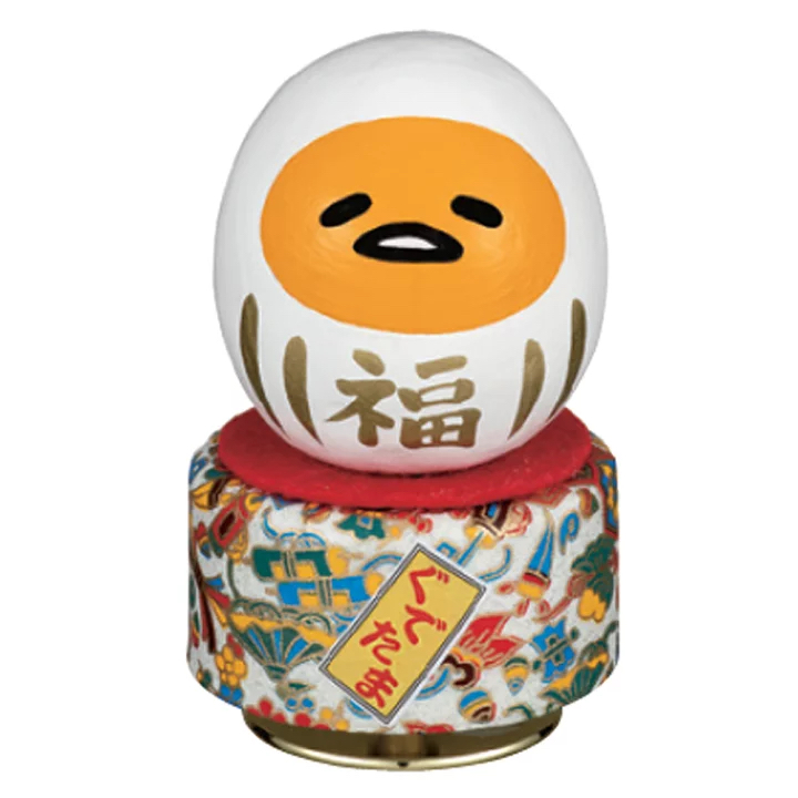 日本預訂📍日本蛋黃哥達摩造型音樂盒擺設
