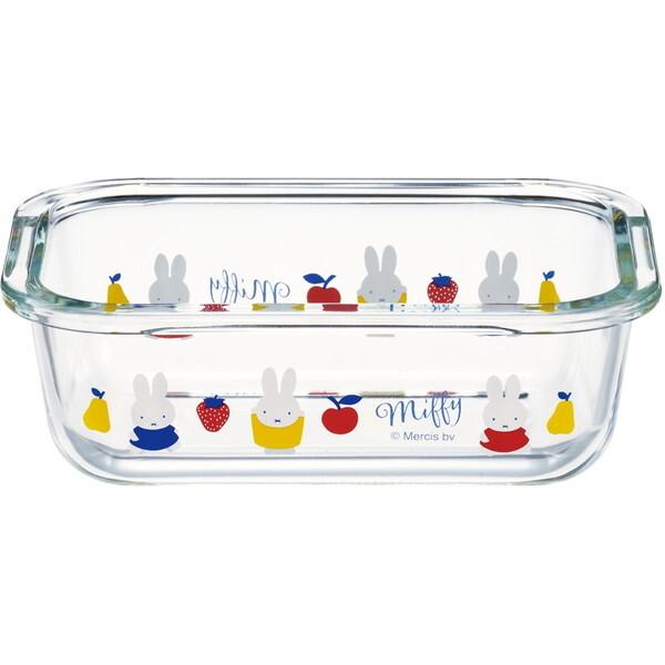 Skater Miffy 耐熱玻璃密實餐盒 370ml