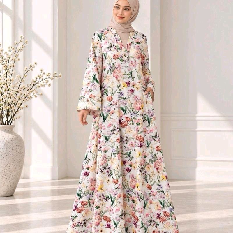Linen Dress - Laura Flora