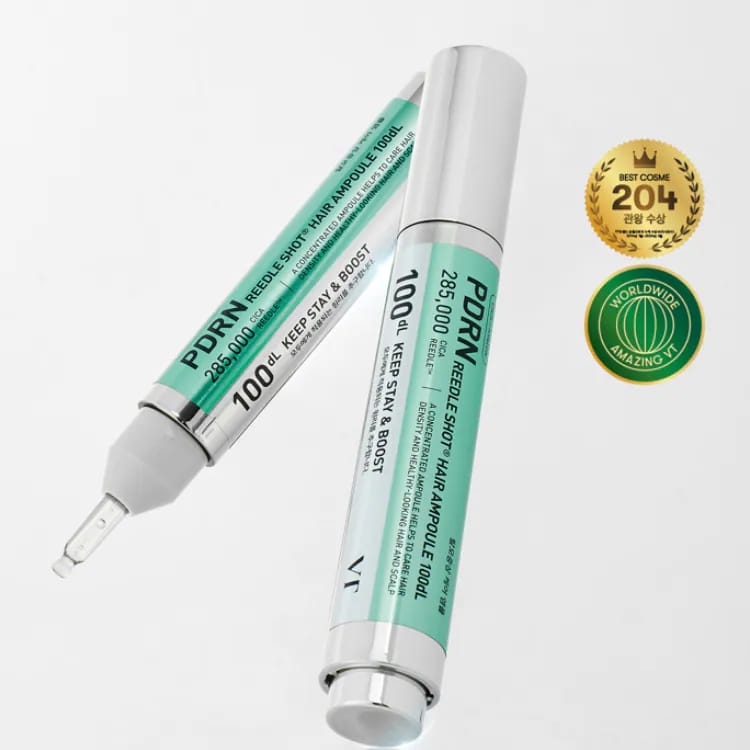 激活毛囊再生力|VT PDRN 微針頭髮精華安瓶100dL 15ml|VT PDRN Reedle Shot Hair Ampoule 100dL 15ml