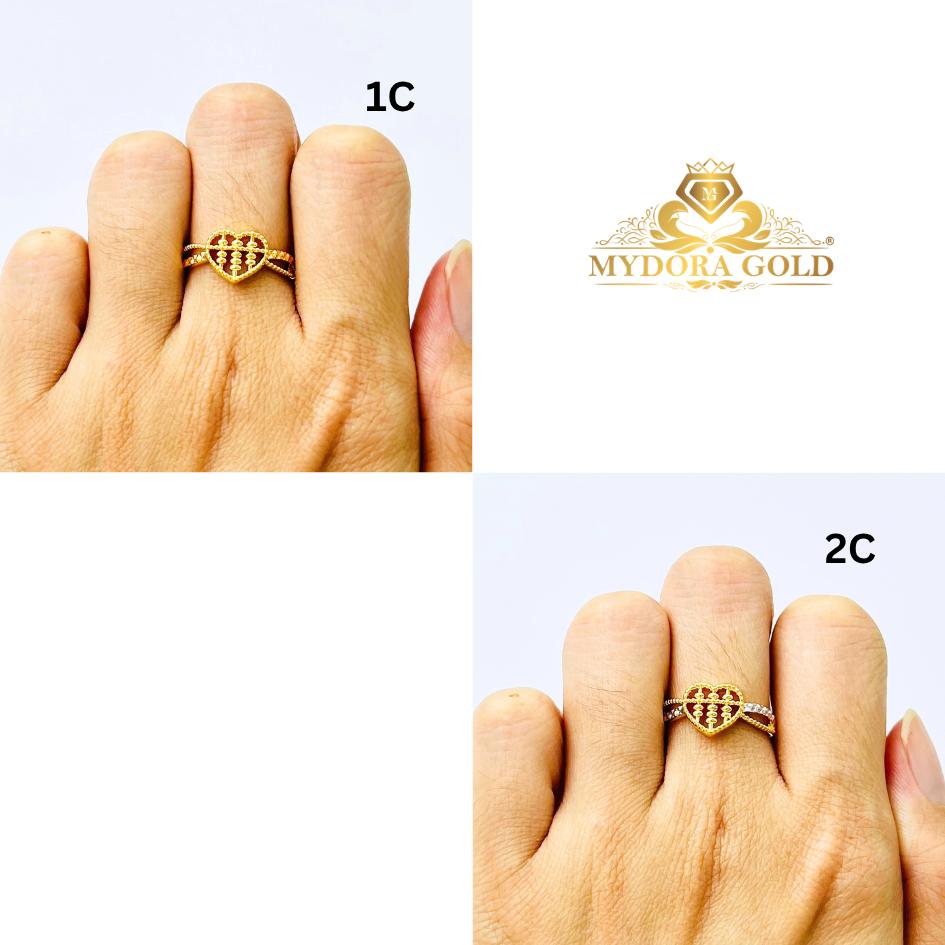 MYDORA Cincin Love Abacus (5G) l EMAS 916/22K