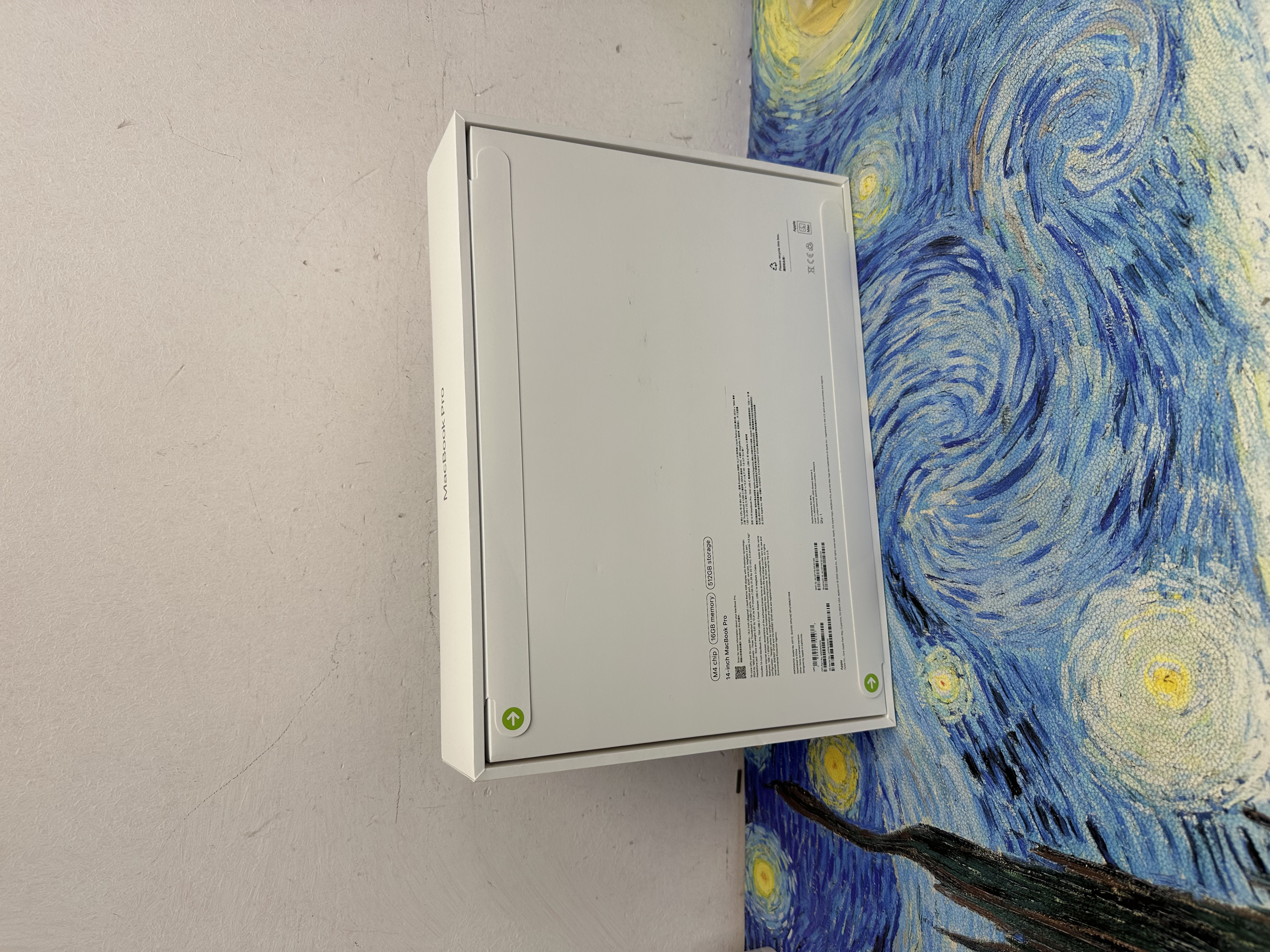 #6219 全新原封未拆 Apple MacBookPro M4 2024 M4 CPU/16GB Ram/512GB SSD/10核心GPU/Liquid Retina XDR Mon/14.2吋/銀色