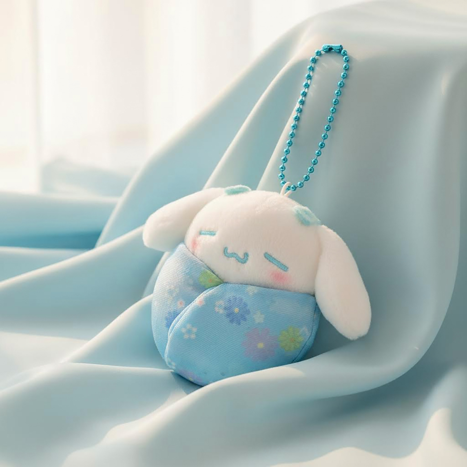 Sanrio - 公仔掛飾 (和式嬰兒玉桂狗款)