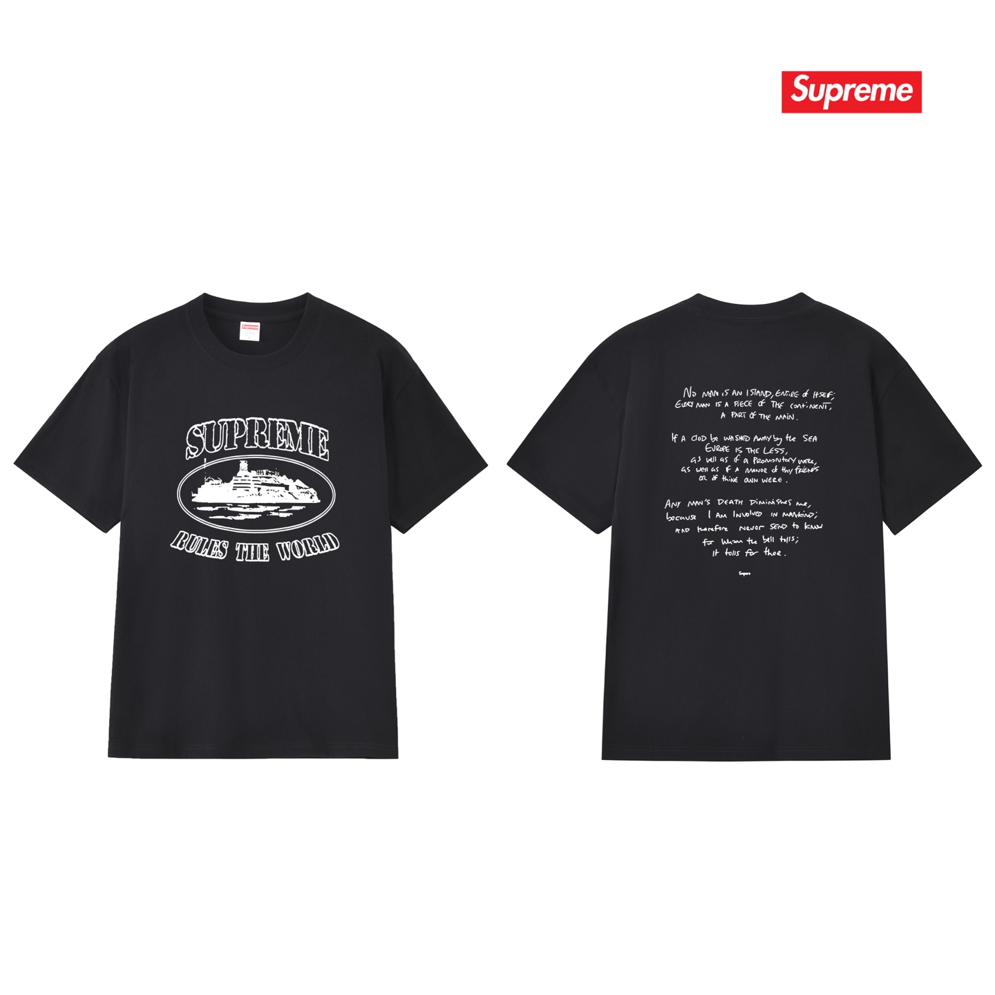 Supreme Corteiz Rules The World Tee