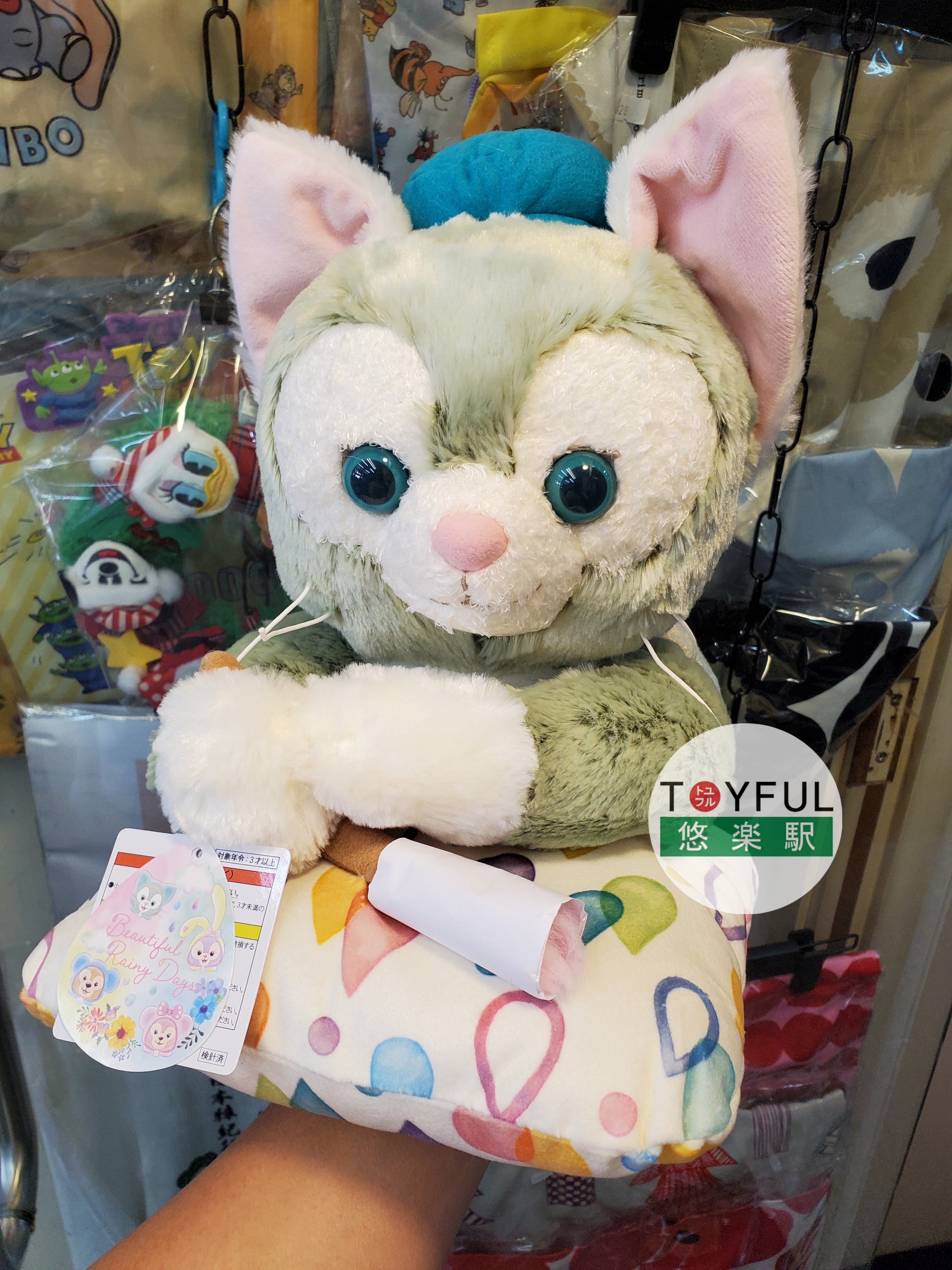 [現貨] [東京迪士尼] Beautiful Rainy Day|攬枕 {TF220506E}