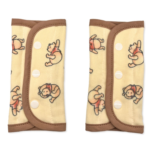 🇯🇵預訂 日本直送🇯🇵Winnie the pooh小熊維尼雙面純棉孭帶咬巾肩巾