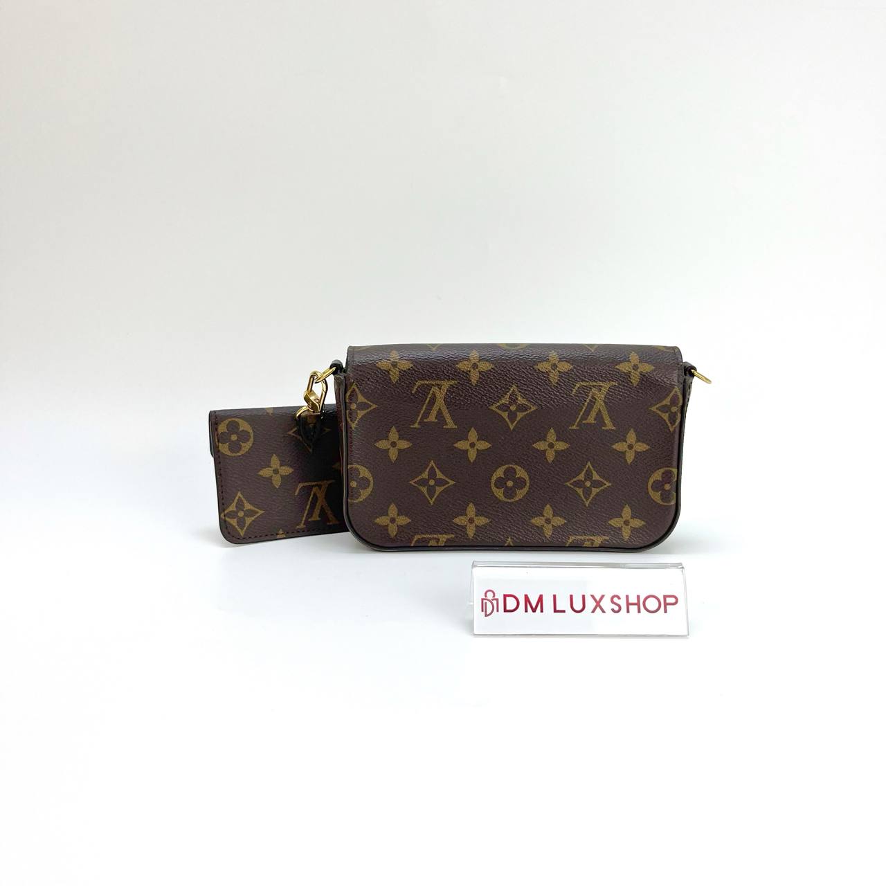 LV Monogram Felicie Strap & Go GHW