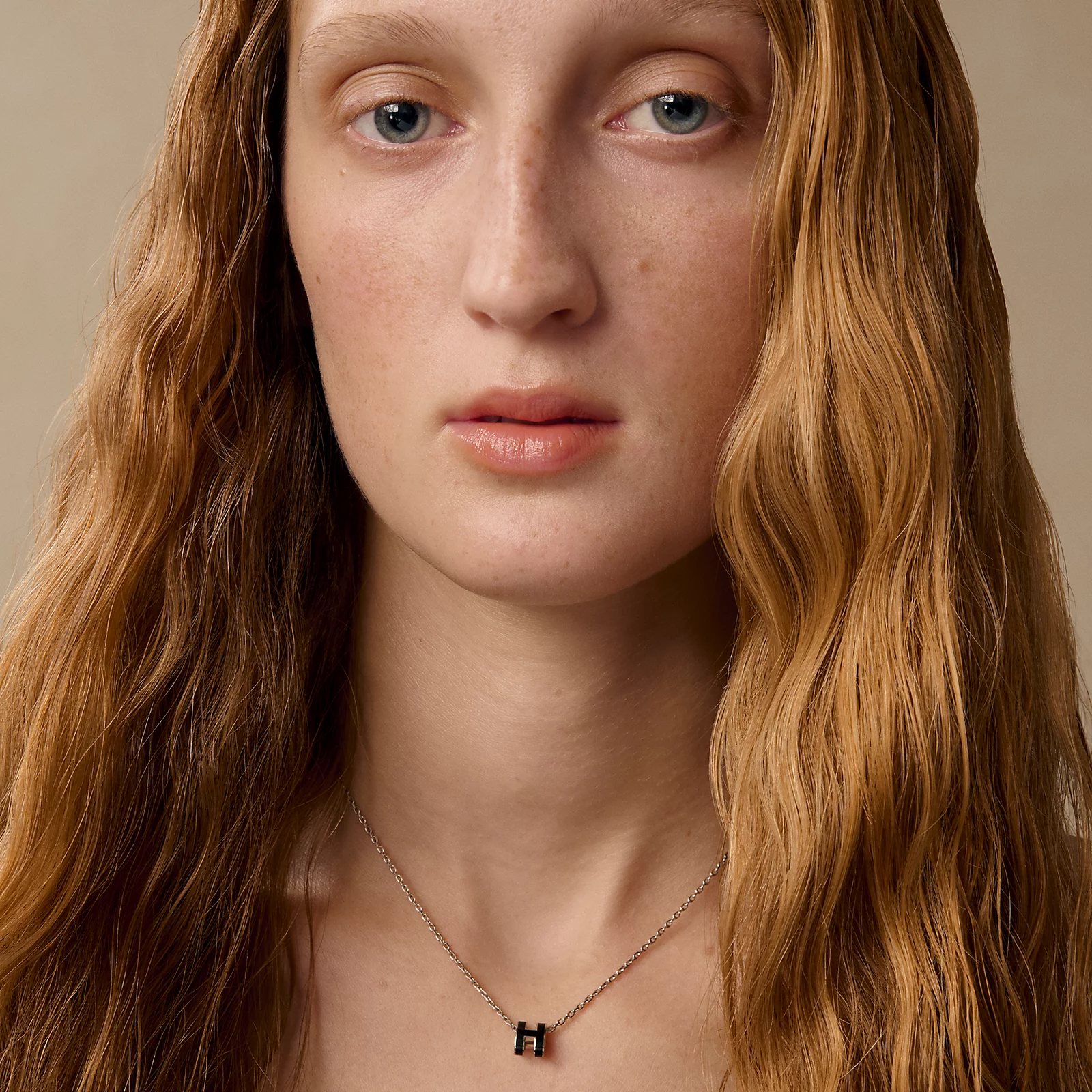 Hermes 全新🆕 Mini Pop H Noir I Black 黑色 銀頸鏈