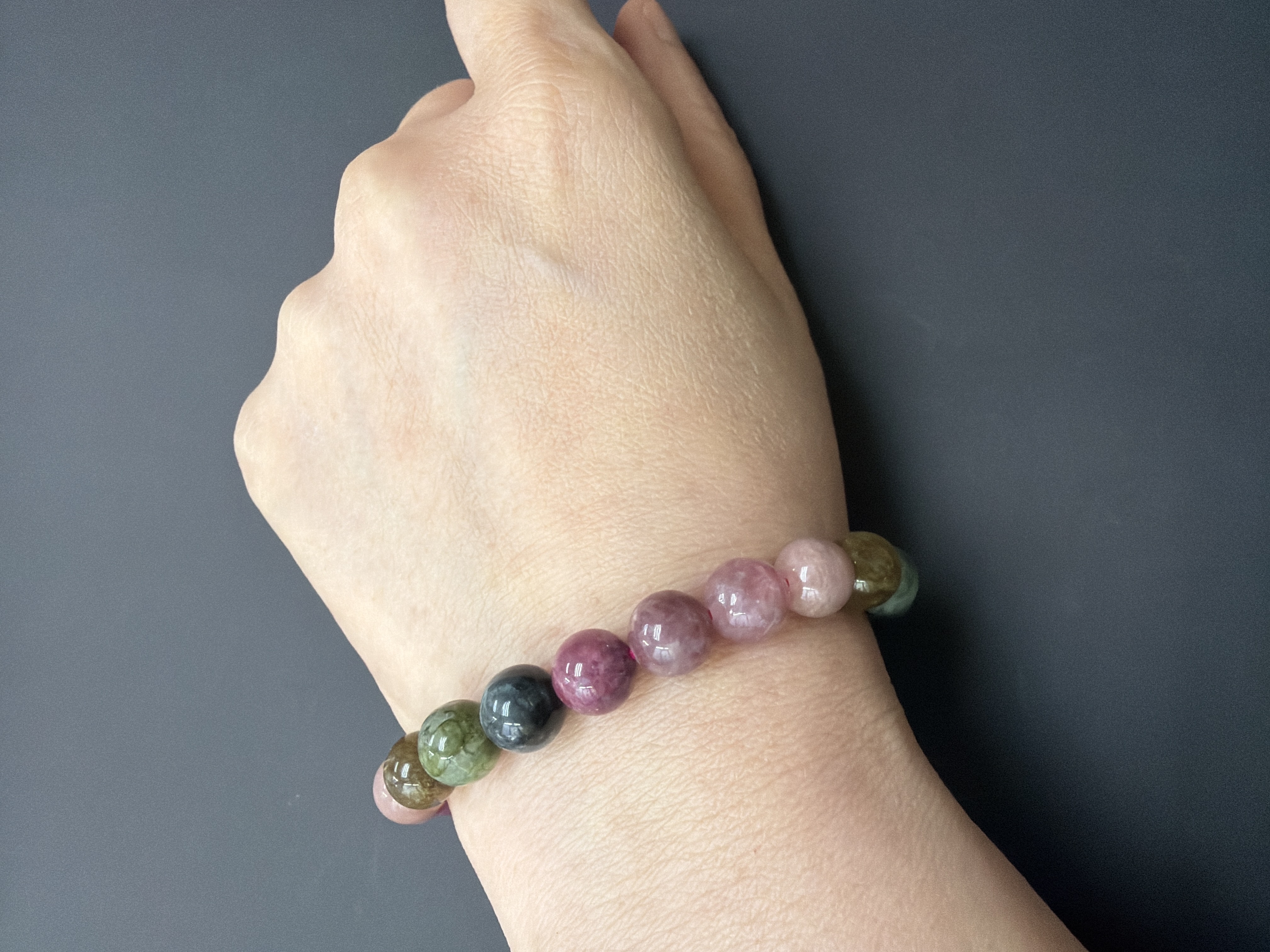 8mm 原礦碧茜手串