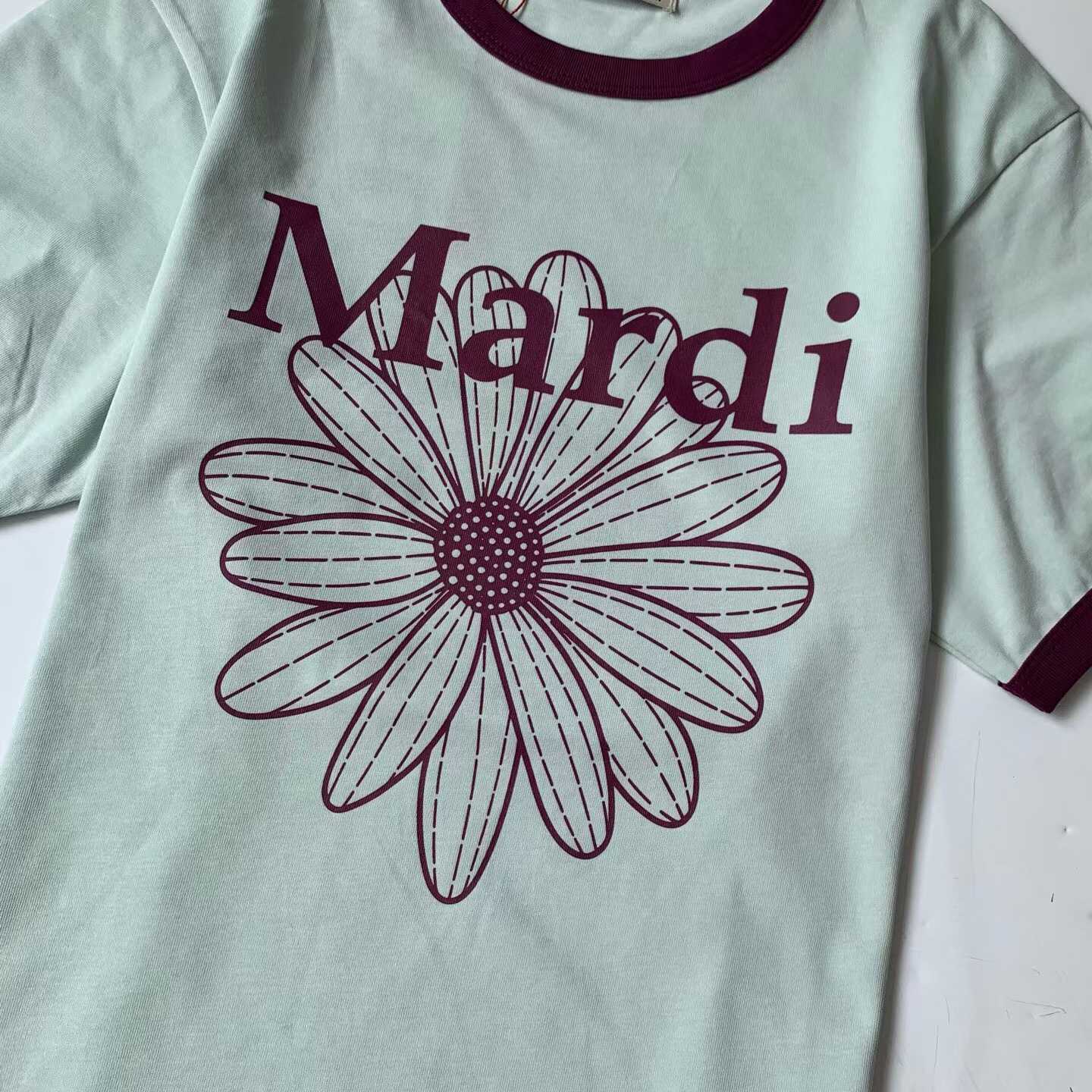 預訂 Mardi撞色邊短袖Tee [貨號26C016]