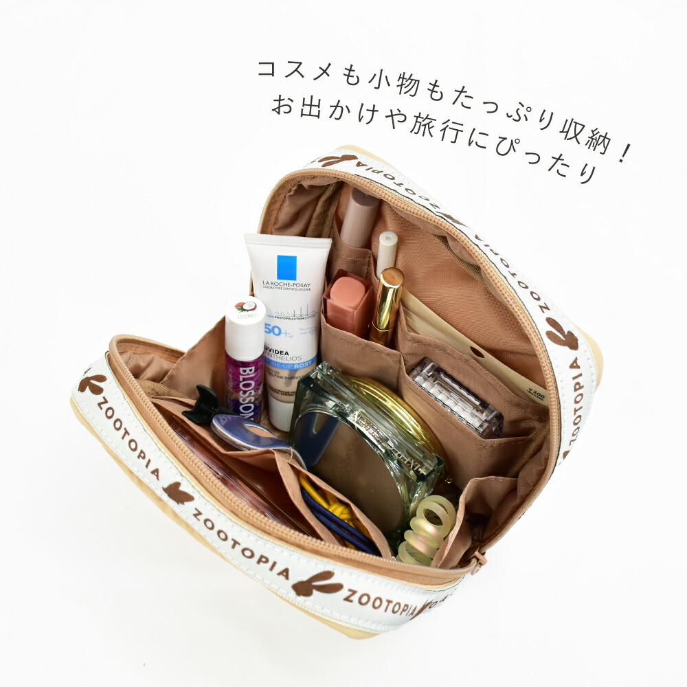 日本預訂📍日本Zootopia圖案大容量化妝袋
