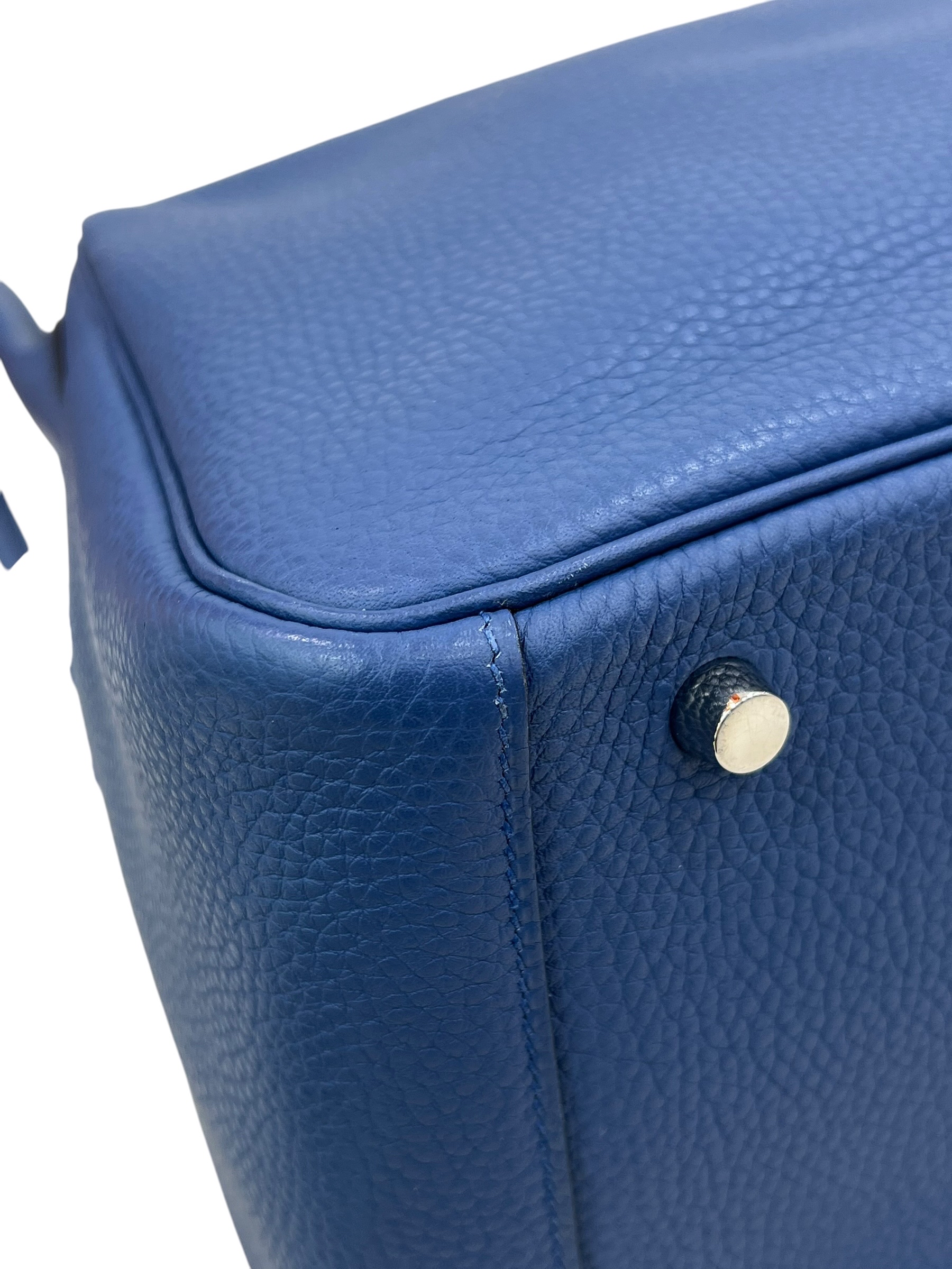 Pre-Owned HERMÉS Lindy 30 瑪瑙藍Stamp X / Product Code: 070851