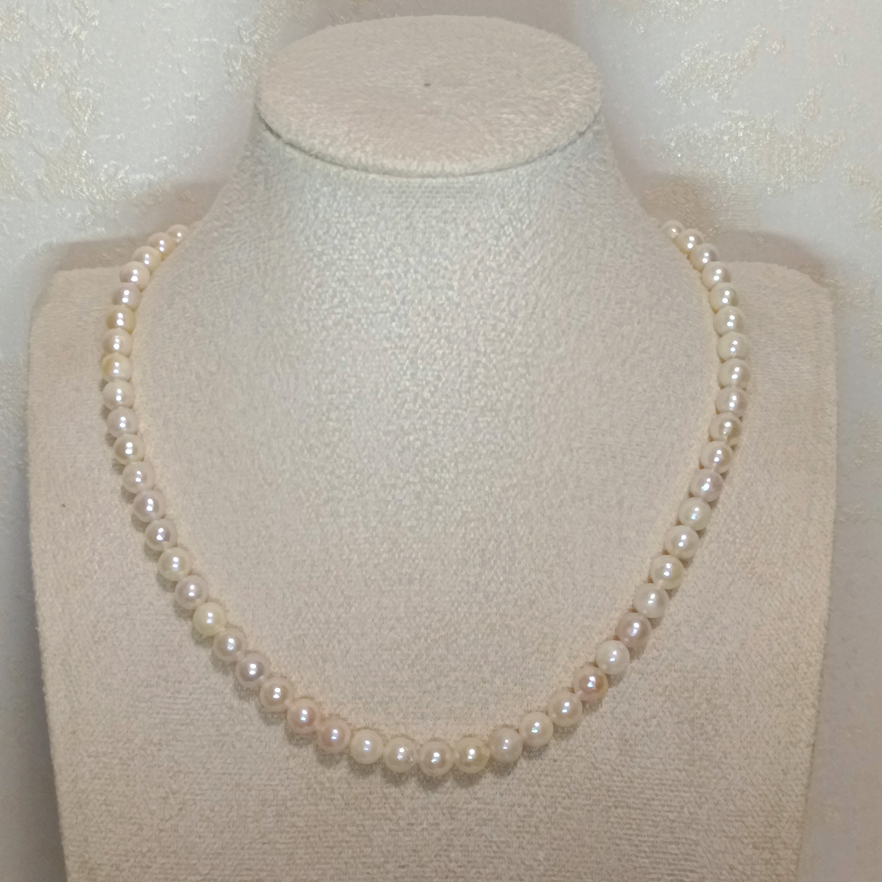 特價品‼️近正圓強光日本akoya微微糖果色海水珍珠925扣項鍊