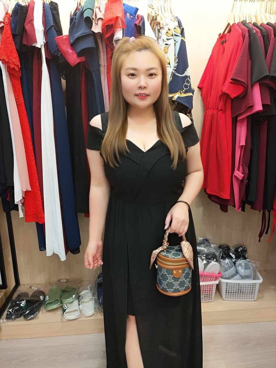 TT#0004 露肩Y领长纱礼服