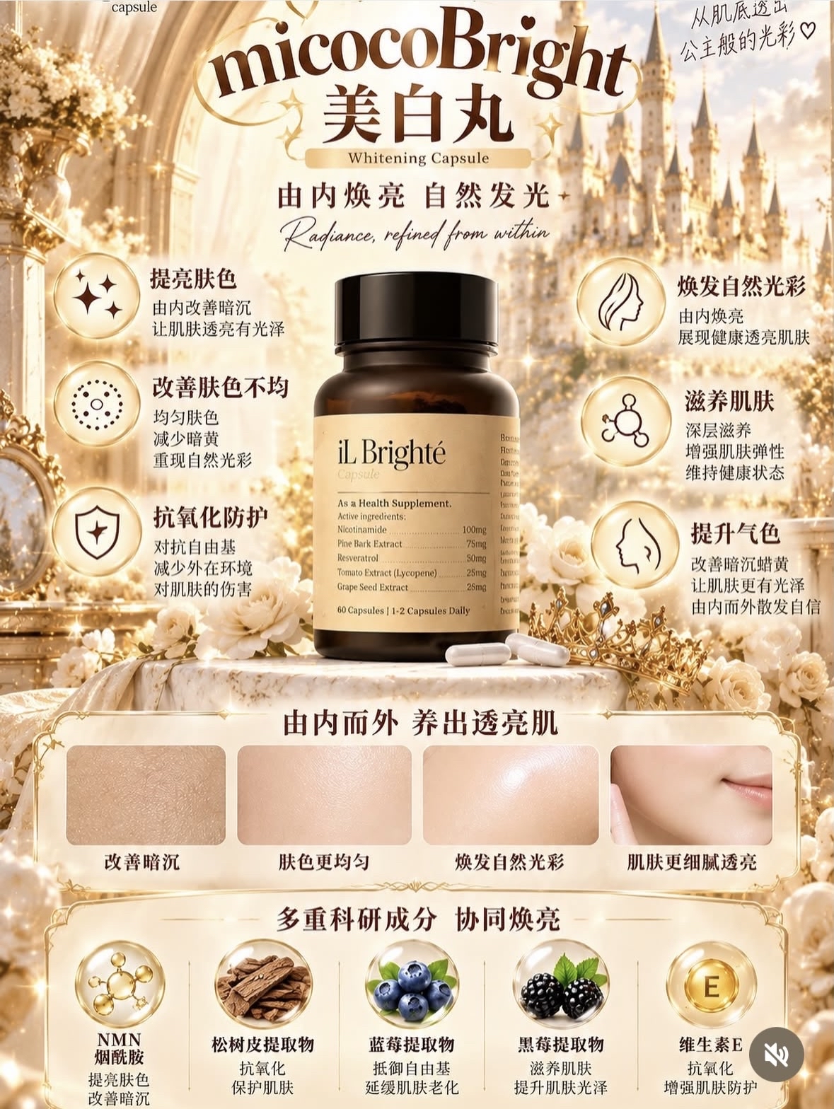 ILBright miccocoBright 美白丸