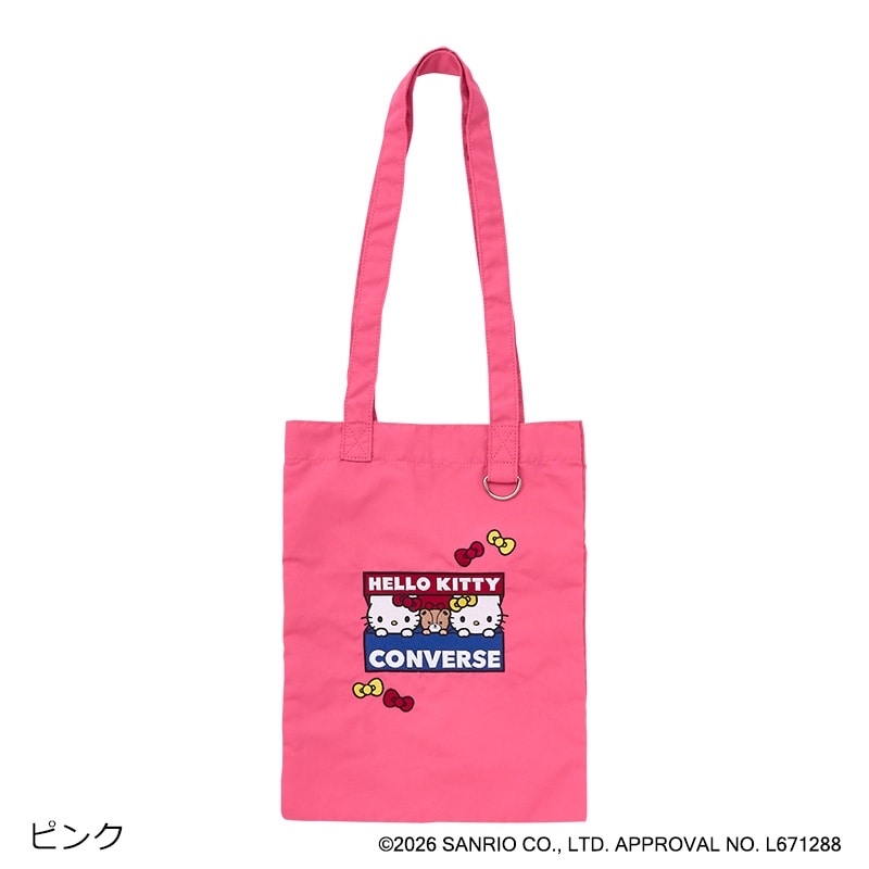 🎀【預訂】CONVERSE × Kitty Tote Bag Pink 