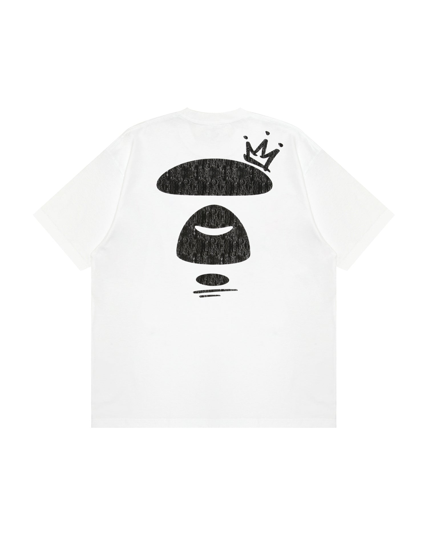 Graphic tee with moonface design (1976XX) 寬鬆版