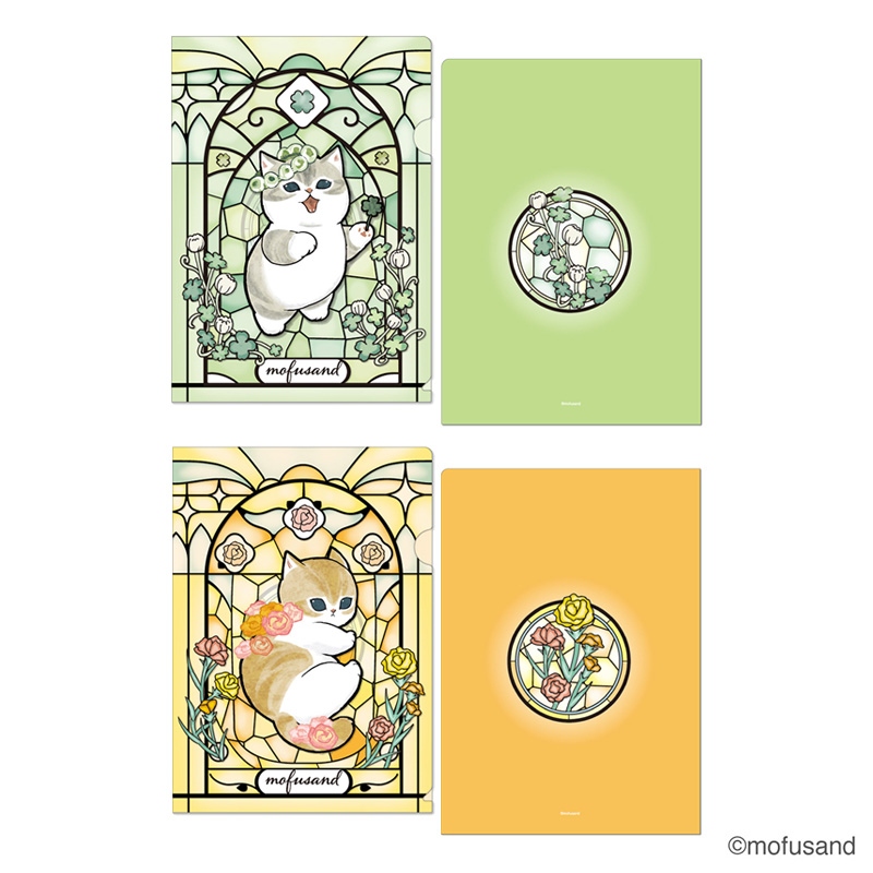 🌸 【預訂】mofusand 12/6新品-A4 File