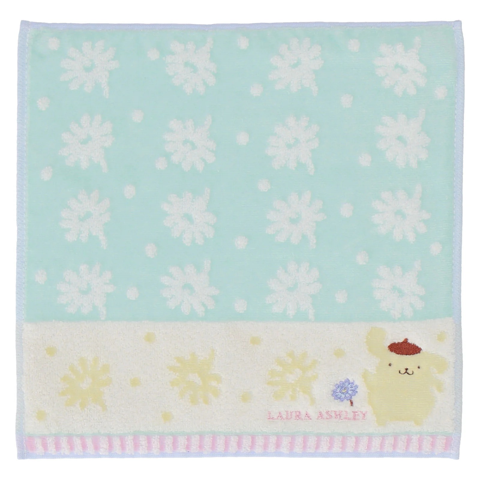 🎀【預訂】Laura Ashley x Sanrio Pompompurin 迷你毛巾 - G
