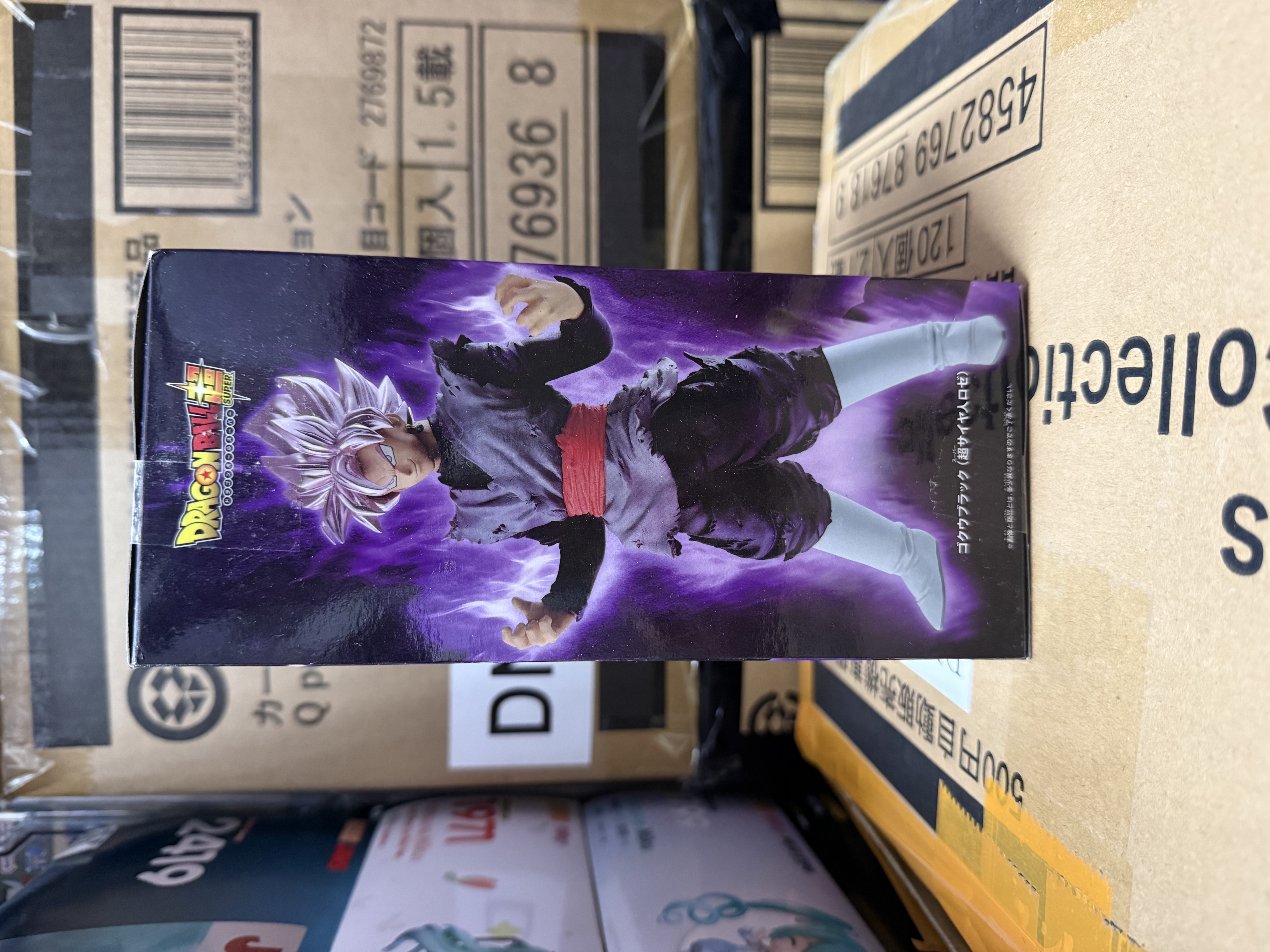 龍珠超 BLOOD OF SAIYANS 桃紅悟空（黑悟空） 景品 DRAGON BALL SUPER SUPER SAIYAN ROSE Figure