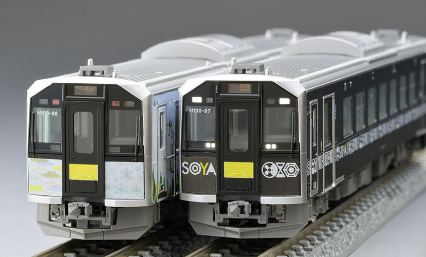 Tomix 98139型號 N規 JR北海道 H100形 根室線・宗谷線ラッピング車セット（兩節一組）