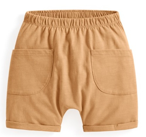 竹節棉口袋短褲-Baby