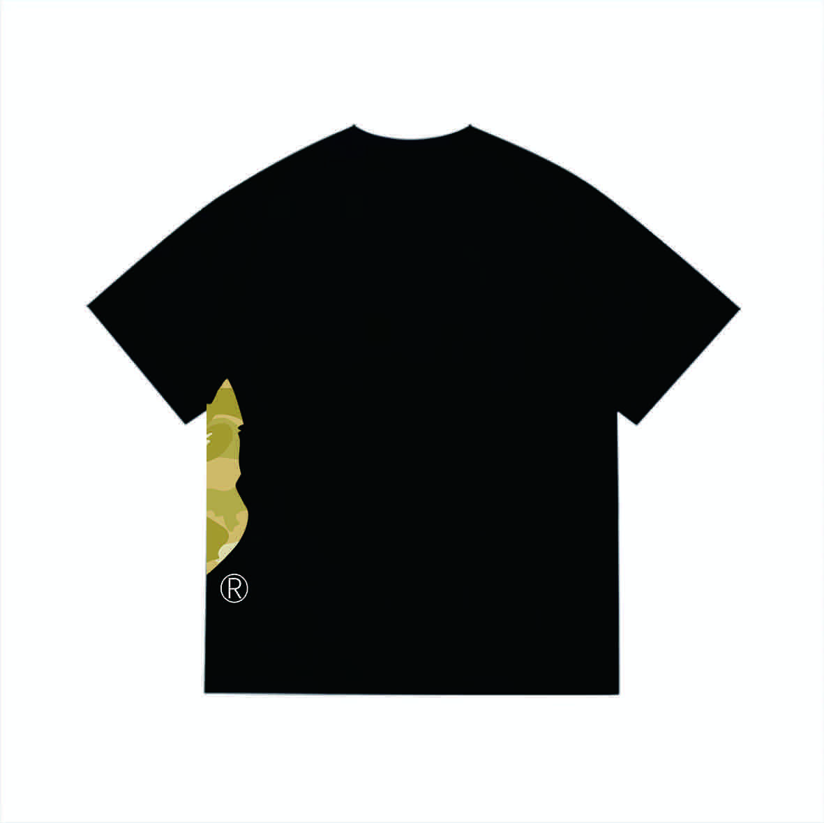 Bape Color Camo Side Big Ape Head Tee